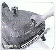 rear cover / gearbox engagement
